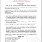 2027: NDC Accuses INEC of Replacing Its Candidates With Unauthorised Names