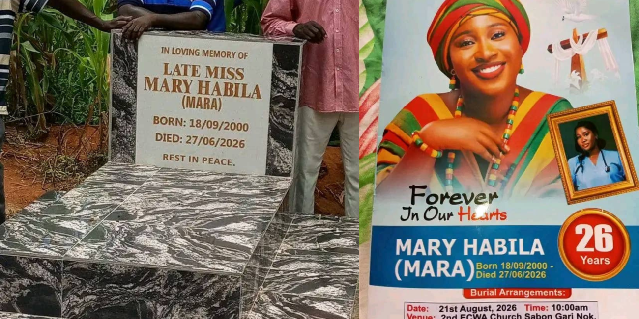 Mary Habila Buried in Kaduna Nearly Two Months After Death at David Umahi’s Residence (photos) Mary Habila Buried in Kaduna Nearly Two Months After Death at David Umahi’s Residence (photos)