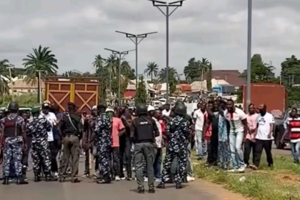 Police Arrest 46 Over Obstruction of Peter Obi’s Convoy in Benue Police Arrest 46 Over Obstruction of Peter Obi’s Convoy in Benue