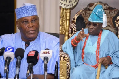 Aso Rock Is Not an Extension of Your Palace, Atiku Tells Oba of Lagos