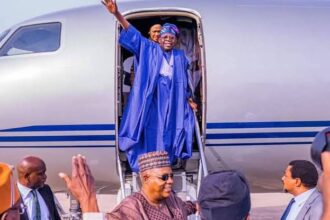 Tinubu Arrives Lagos After France Working Vacation