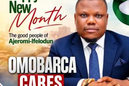 OmoBarca Welcomes September, Promises Blessings and Progress for Ajeromi-Ifelodun Residents
