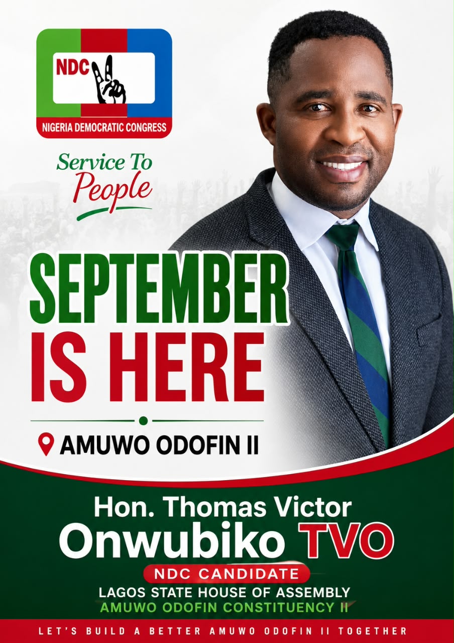 Onwubiko Wishes Amuwo Odofin Constituency II Residents a Happy and Fruitful September Onwubiko Wishes Amuwo Odofin Constituency II Residents a Happy and Fruitful September