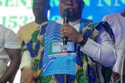 (Photos) NDC Candidate OmoBarca Inaugurates Team Legit to Drive Campaign in Ajeromi-Ifelodun (Photos) NDC Candidate OmoBarca Inaugurates Team Legit to Drive Campaign in Ajeromi-Ifelodun