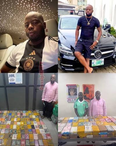 Court Remands KC Luxury, Two Others Over Alleged N39bn Cocaine Export Court Remands KC Luxury, Two Others Over Alleged N39bn Cocaine Export