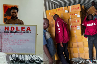 Italian businessman, Philip Tunde intercepted with cocaine consignments in shoe soles, bag railings at Murtala Muhammed Airport Italian businessman, Philip Tunde intercepted with cocaine consignments in shoe soles, bag railings at Murtala Muhammed Airport