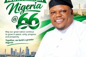 NDC candidate OmoBarca Congratulate Nigerians, Ajeromi-Ifelodun Constituents on Independence Day NDC candidate OmoBarca Congratulate Nigerians, Ajeromi-Ifelodun Constituents on Independence Day