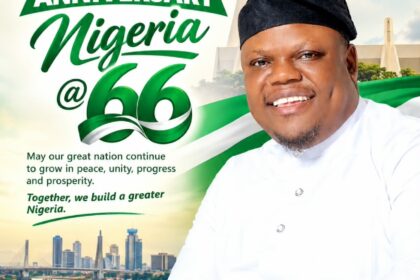 NDC candidate OmoBarca Congratulate Nigerians, Ajeromi-Ifelodun Constituents on Independence Day