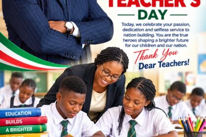 World Teachers’ Day 2026: NDC candidate Thomas Victor Onwubiko Hails Teachers in Amuwo-Odofin Constituency II, Nigeria