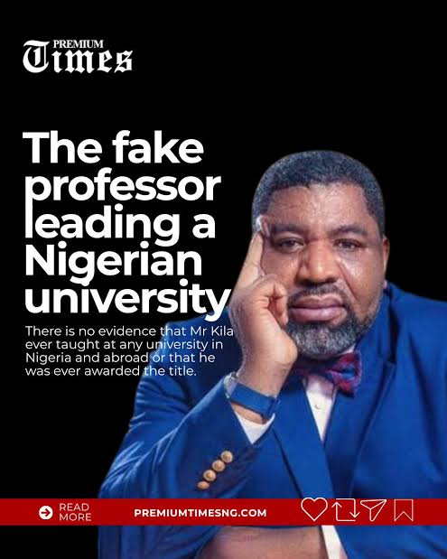 Anthony Kila Rejects ‘Fake Professor’ Label, Insists He Holds Professorial Title Anthony Kila Rejects ‘Fake Professor’ Label, Insists He Holds Professorial Title