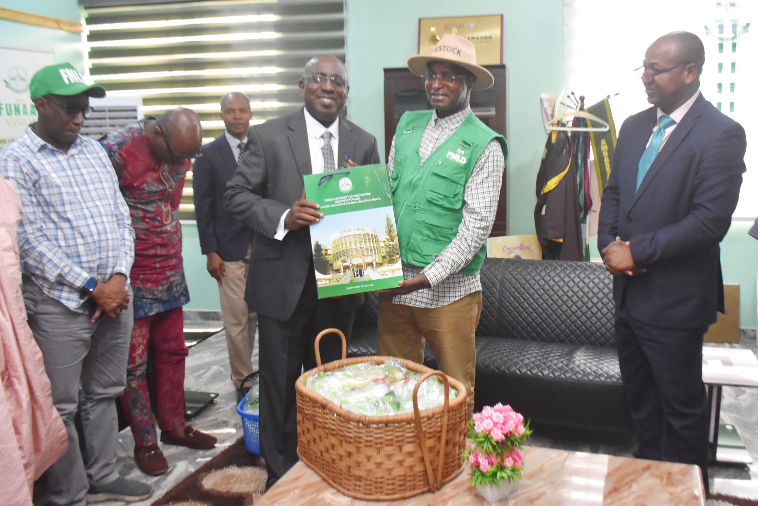 Livestock Development Minister Visits FUNAAB, Says FG to Commercialise FUNAAB-Alpha, Boost Livestock Genetics Livestock Development Minister Visits FUNAAB, Says FG to Commercialise FUNAAB-Alpha, Boost Livestock Genetics